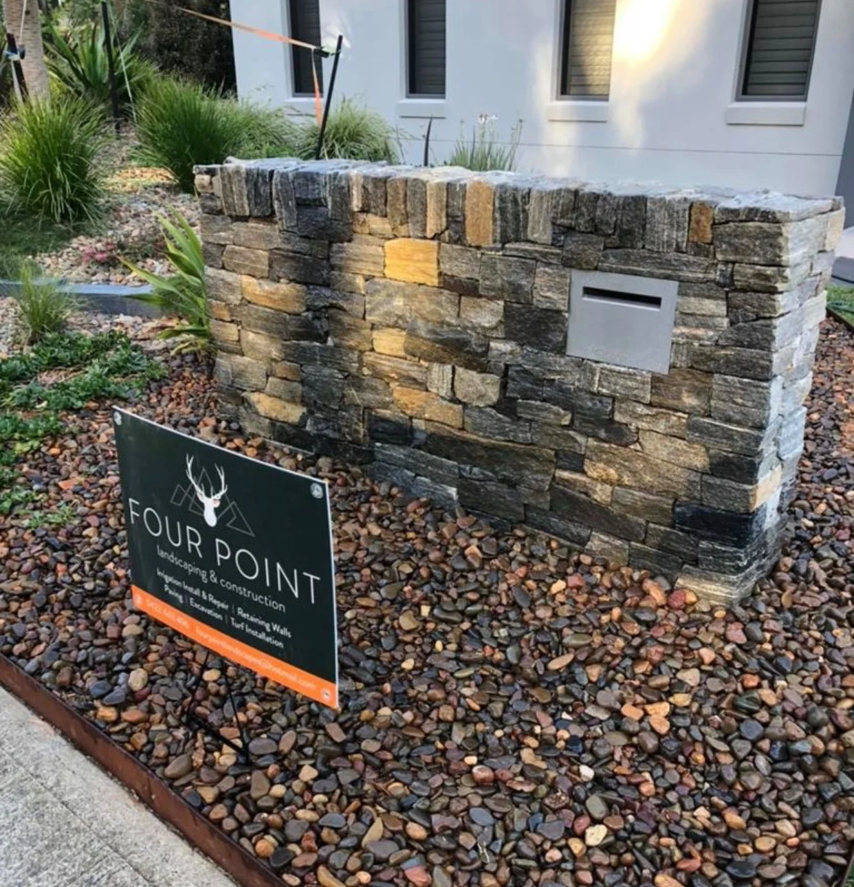Stonework with presence
